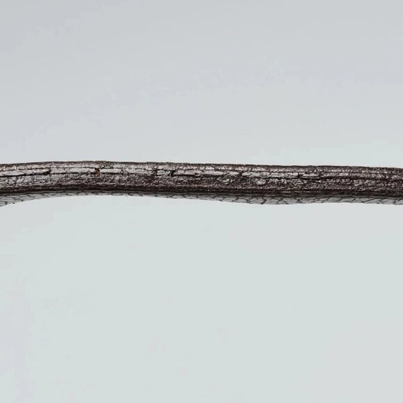 Prada Pewter Vitello Daino Leather Zip Top Hobo Bag - Picture 10 of 12